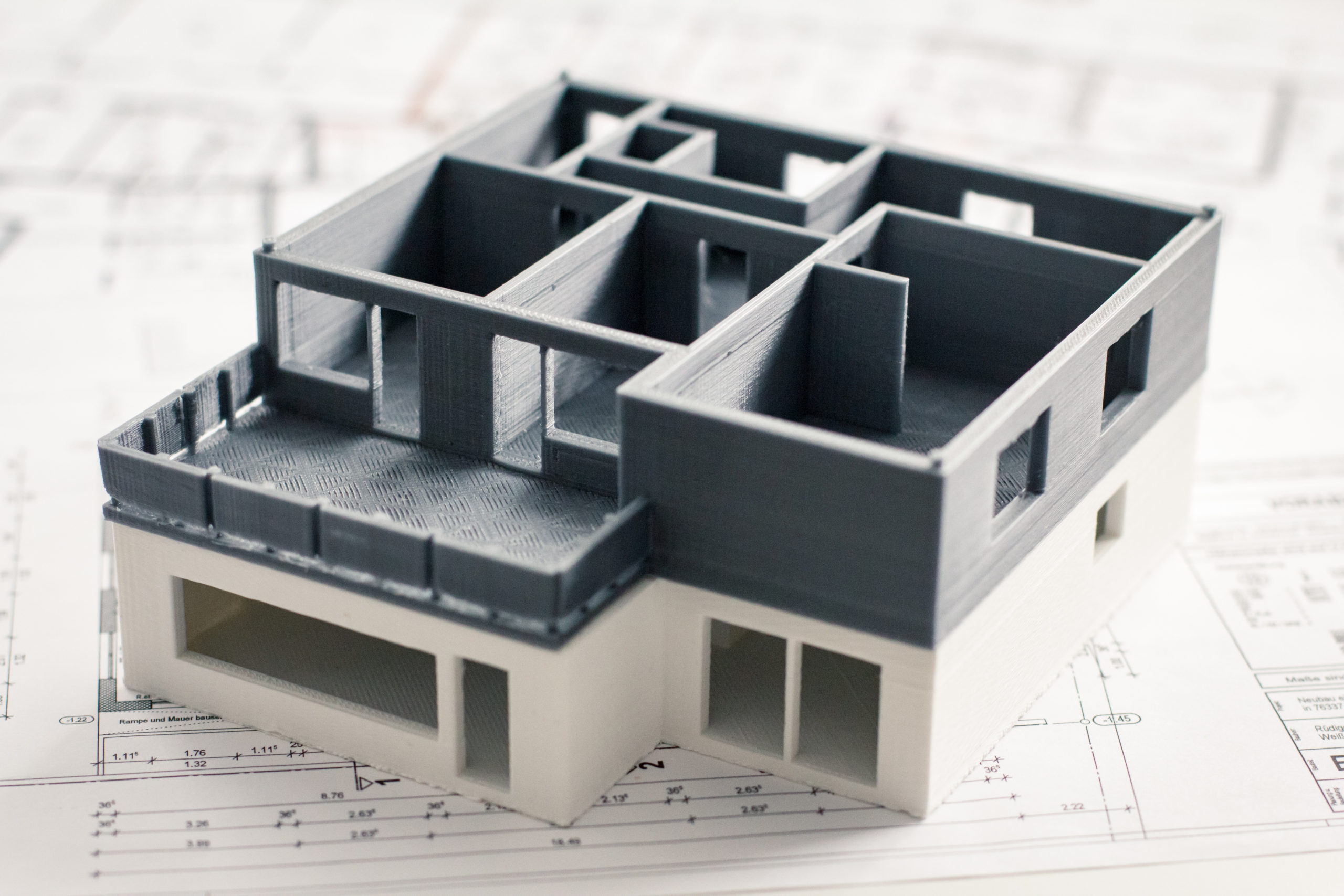 HOM3D - Premium Immobilien Modellbau- 3D-Druck Von Haus & Wohnung